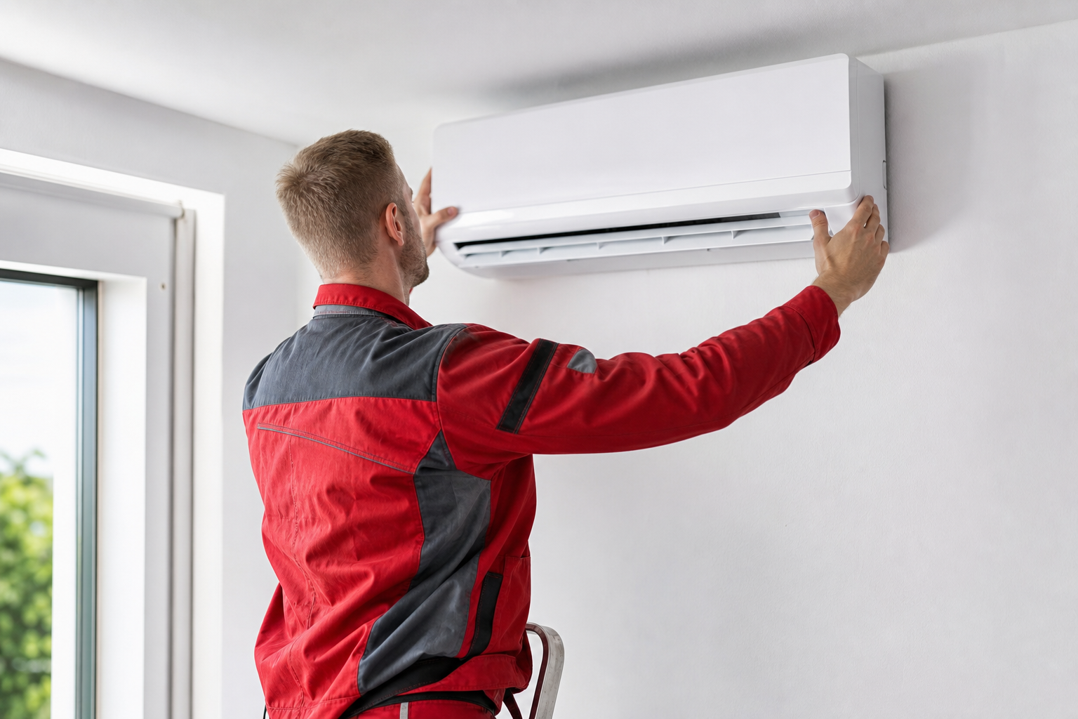 Klimaanlagen-Installation durch Fachpersonal